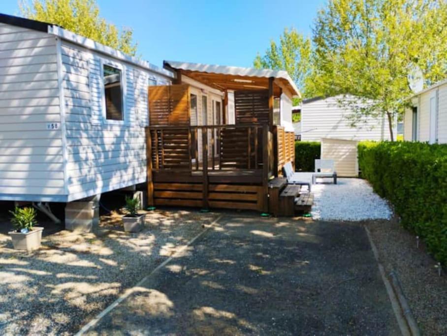 Mobil-Home VI 58 A Vias - La Carabasse - Camping Siblu Avec Piscine Eksteriør bilde